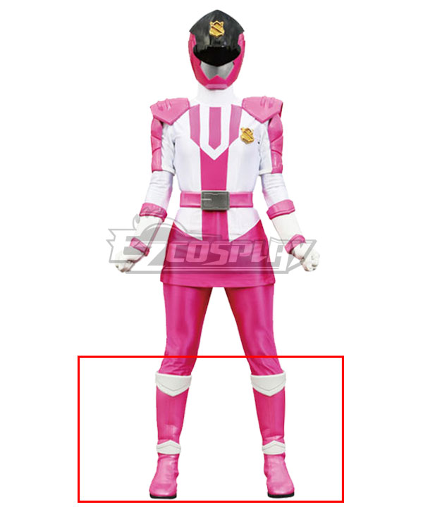 Power Rangers Kaitou Sentai Lupinranger VS Keisatsu Sentai Patranger Patren 3gou Pink Shoes Cosplay Boots