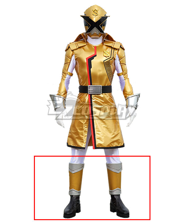 Power Rangers Kaitou Sentai Lupinranger VS Keisatsu Sentai Patranger Patren X Golden Shoes Cosplay Boots
