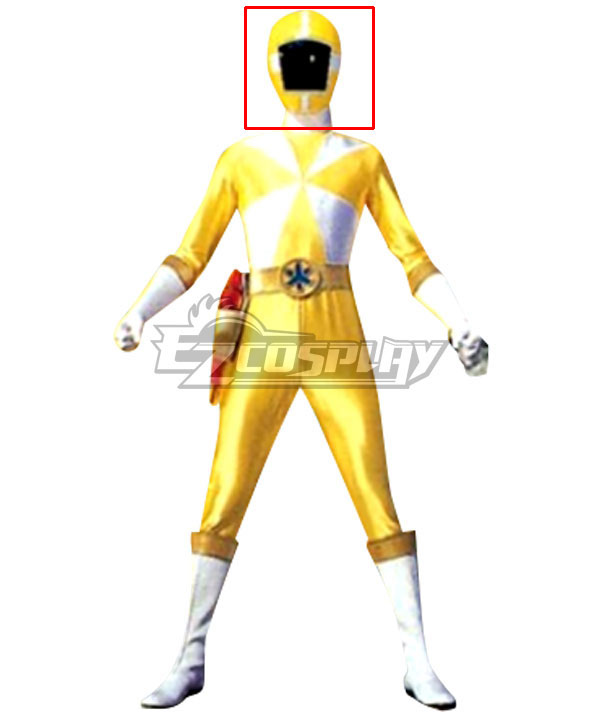 Power Rangers Lightspeed Rescue Yellow Lightspeed Ranger Helmet Cosplay Accessory Prop