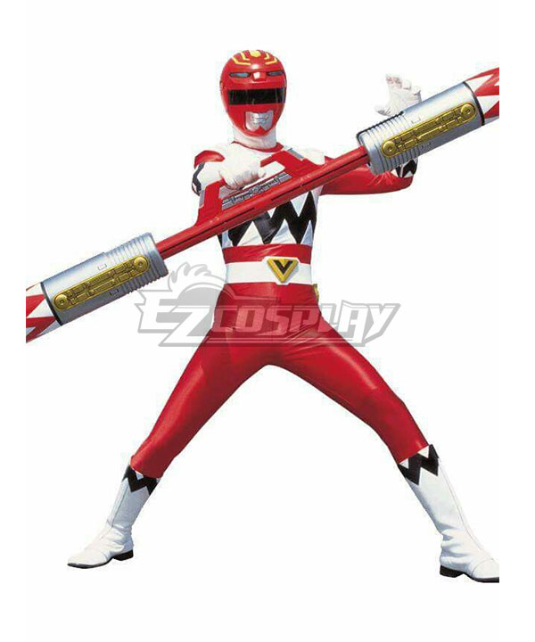Power Rangers Lost Galaxy Galaxy Red Cosplay Costume