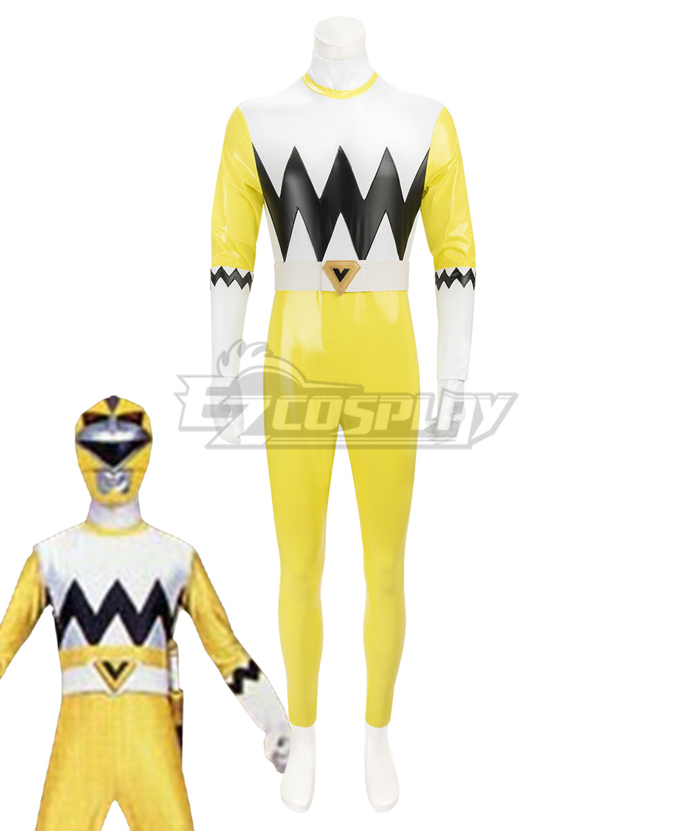 Power Rangers Lost Galaxy Galaxy Yellow Cosplay Costume