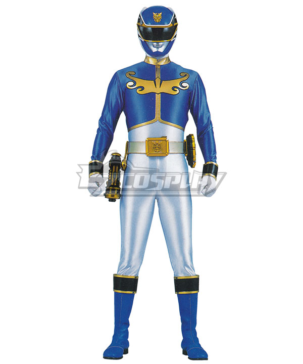 Power Rangers Megaforce Megaforce Blue Cosplay Costume