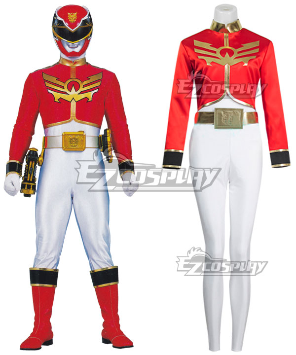 Power Rangers Megaforce Megaforce Red Cosplay Costume
