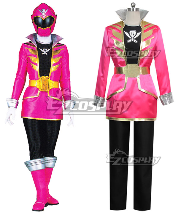 Power Rangers Megaforce Super Megaforce Pink Cosplay Costume