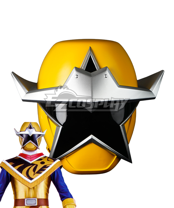 Power Rangers Ninja Steel Ninja Steel Gold Helmet Cosplay Accessory Prop