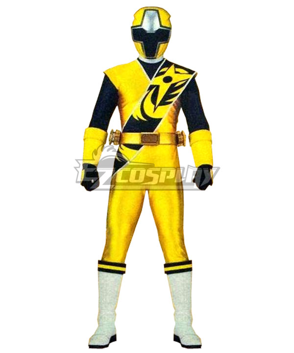Power Rangers Ninja Steel Ninja Steel Yellow Cosplay Costume
