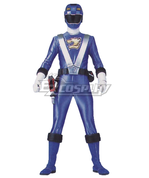 Power Rangers RPM Ranger Operator Series Blue Cosplay Costume