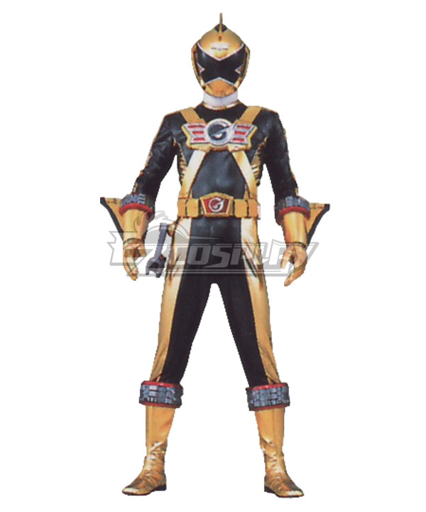 Power Rangers RPM Ranger Operator Series Gold Cosplay Costume