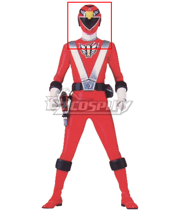 Power Rangers RPM Ranger Operator Series Red Helmet Cosplay Accessory Prop