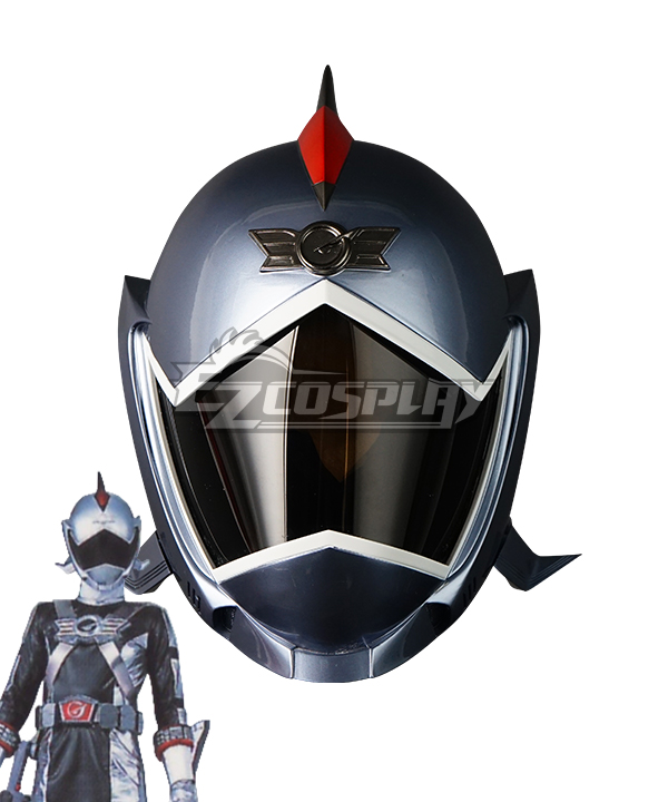 Power Rangers RPM Ranger Operator Series Silver Helmet Cosplay Accessory Prop