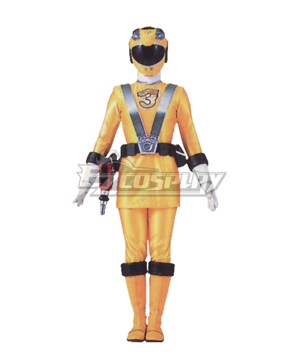 Power Rangers RPM Ranger Operator Series Yellow Cosplay Costume