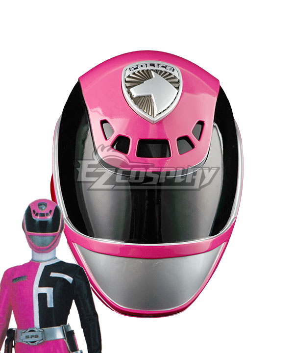 Power Rangers S.P.D. SPD Pink Ranger Helmet Cosplay Accessory Prop