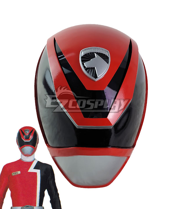 Power Rangers S.P.D. SPD Red Ranger Helmet Cosplay Accessory Prop