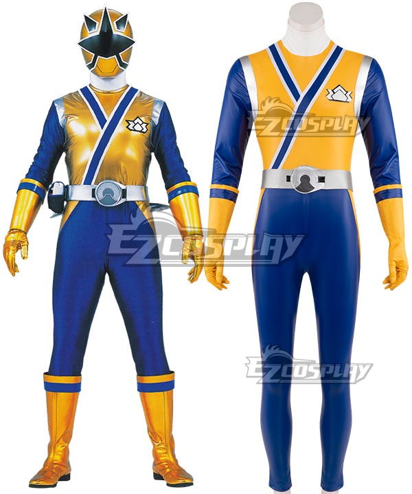 Power Rangers Samurai Gold Samurai Ranger Cosplay Costume
