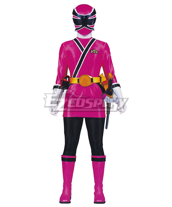 Power Rangers Samurai Pink Samurai Ranger Cosplay Costume