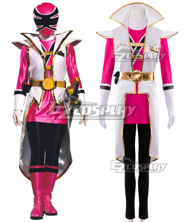 Power Rangers Samurai Pink Samurai Ranger Super Samurai Mode Cosplay Costume