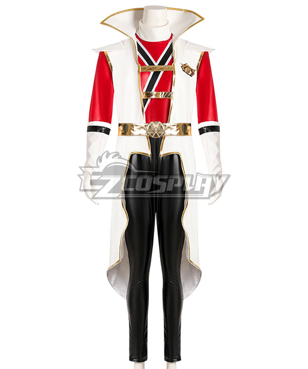 Power Rangers Samurai Red Samurai Ranger Super Samurai Mode Cosplay Costume