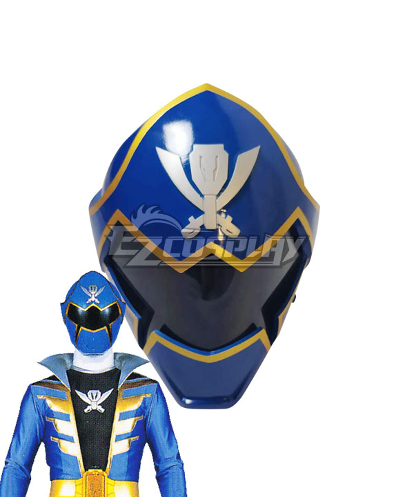 Power Rangers Super Megaforce Super Megaforce Blue Helmet Cosplay Accessory Prop