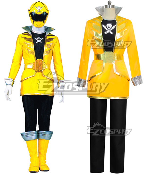 Power Rangers Super Megaforce Super Megaforce Yellow Cosplay Costume
