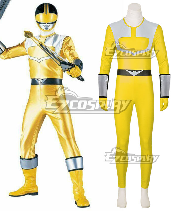 Power Rangers Time Force Time Force Yellow Cosplay Costume