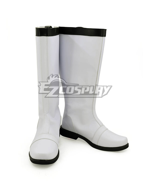Power Rangers Turbo Red Pink Blue Turbo Yellow Pink Ranger White Shoes  Cosplay Boots