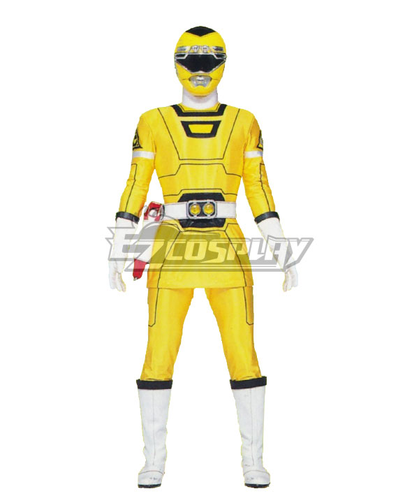Power Rangers Turbo Yellow Turbo Ranger Cosplay Costume