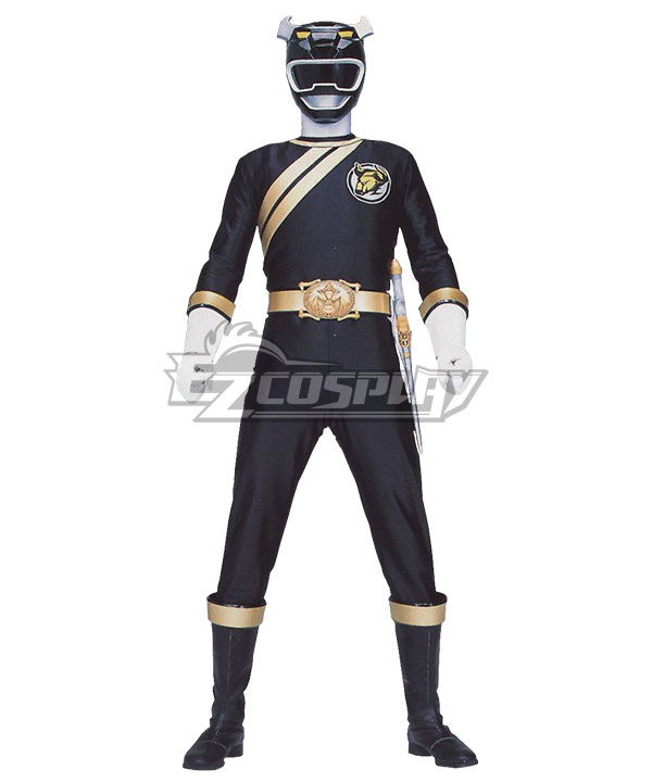 Power Rangers Wild Force Black Wild Force Ranger Cosplay Costume