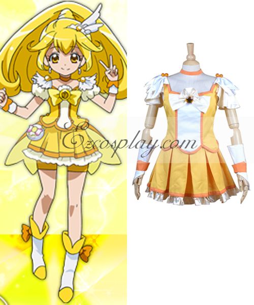 

Pretty Cure Smile PreCure Kise Yayoi Cure Peace Cosplay Costume