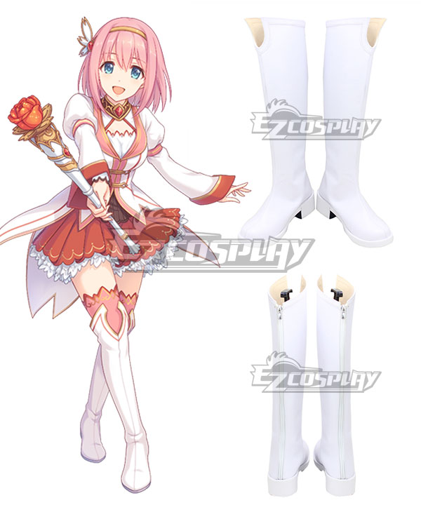 Princess Connect!Re: Dive Yui Kusano White Shoes Cosplay Boots