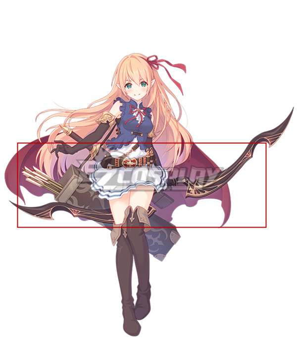 Princess Connect! Re:Dive Arisa Bow Cosplay Weapon Prop