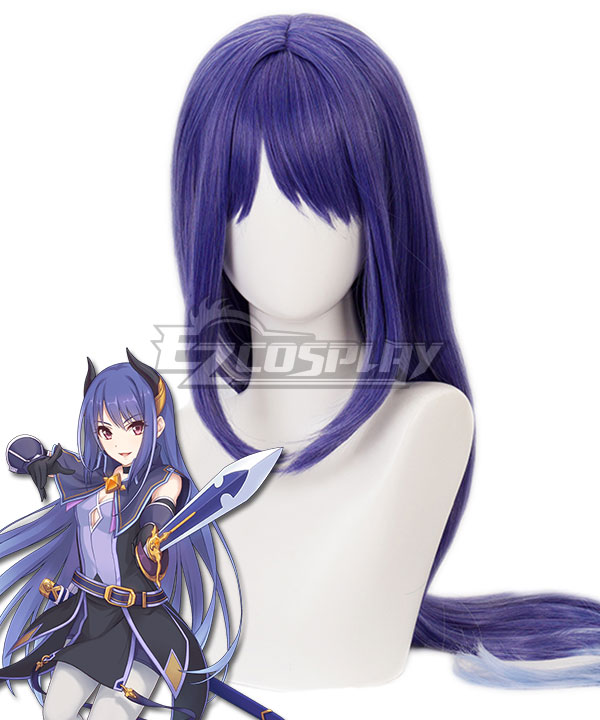 Princess Connect! Re:Dive Rei Shijo Purple Cosplay Wig