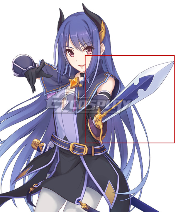 Princess Connect! Re:Dive Rei Shijo Sword Cosplay Weapon Prop
