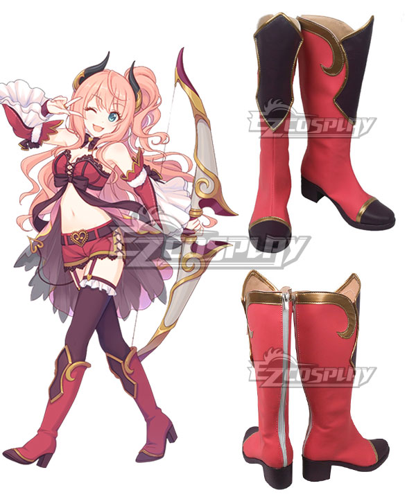 Princess Connect! Re:Dive Suzuna Minami Red Shoes Cosplay Boots