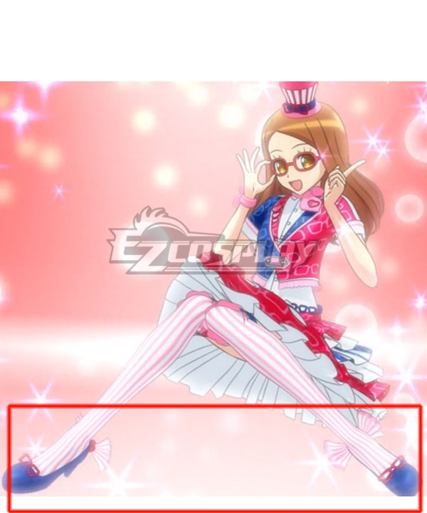 

PriPara Meganee Akai Blue Cosplay Shoes