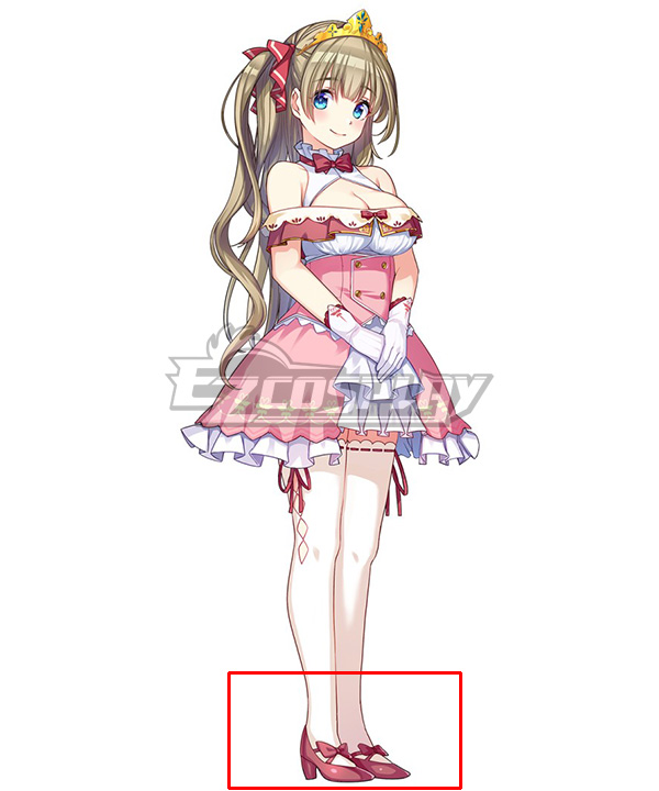 

Prison Princess Aria Galgame Pink Cosplay Shoes