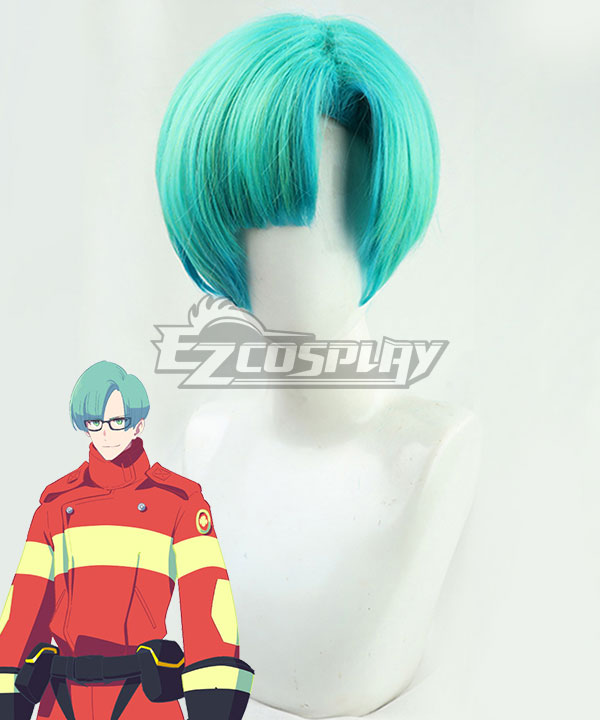 Promare Remi Green Cosplay Wig