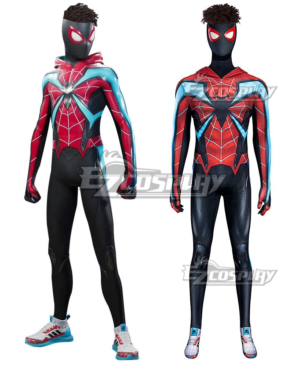 PS5 Marvel Spider-Man: Miles Morales EVOLVED SUIT Cosplay Costume