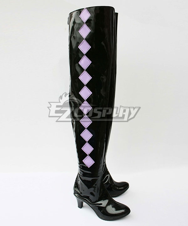 Puella Magi Madoka Magica Cosplay Akemi Homura Black High Heels