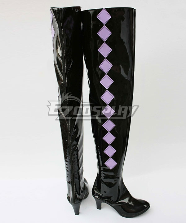 Anime Puella Magi Madoka Magica Homura Akemi Cosplay Shoes