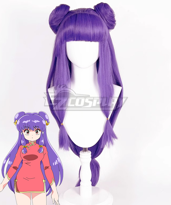 Ranma ½ Ranma 1/2 Shampoo Purple Cosplay Wig