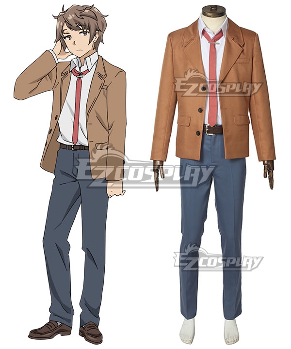 

Rascal Does Not Dream of Bunny Girl Senpai Seishun Buta Yarou Wa Bunny Girl Senpai No Yume Wo Minai Sakuta Azusagawa Cosplay Costume
