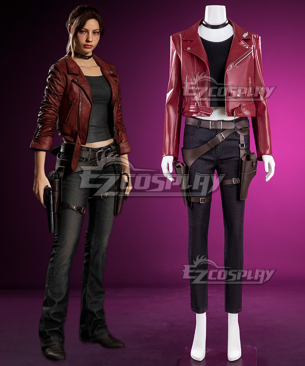 RE Code: Veronica Remake Claire Redfield Cosplay Costume