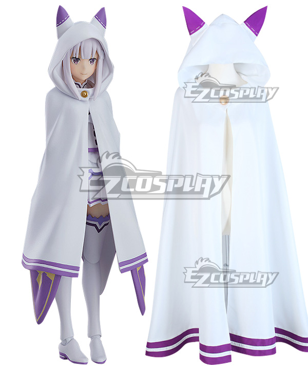 Re: Life In A Different World From Zero Emilia Cloak Cosplay Costume