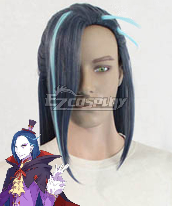 Re: Life In A Different World From Zero Roswaal L Mathers Blue Cosplay Wig