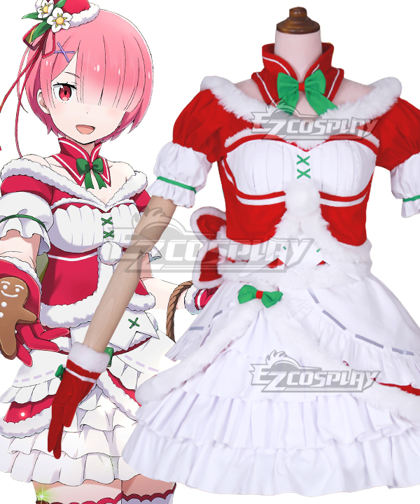 Re: Life In A Different World From Zero Re: Zero Starting Life in Another World Christmas Ram Christmas Cosplay Costume