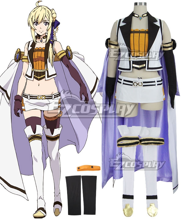 

Record of Grancrest War Grancrest Senki Siluca Meletes Cosplay Costume