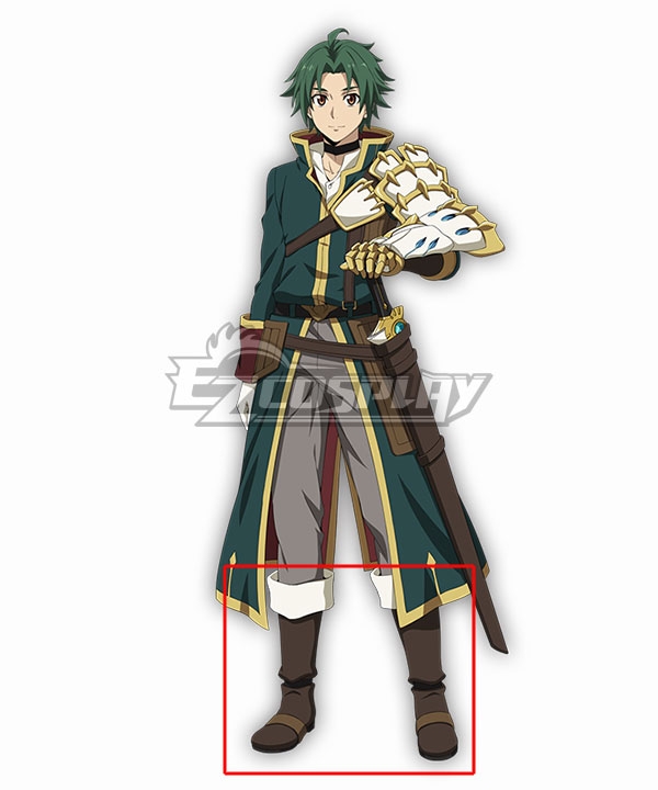 

Record Of Grancrest War Grancrest Senki Theo Cornaro Brown Shoes Cosplay Boots