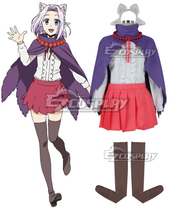 Recovery of an MMO Junkie Net-juu no Susume Lilac Cosplay Costume