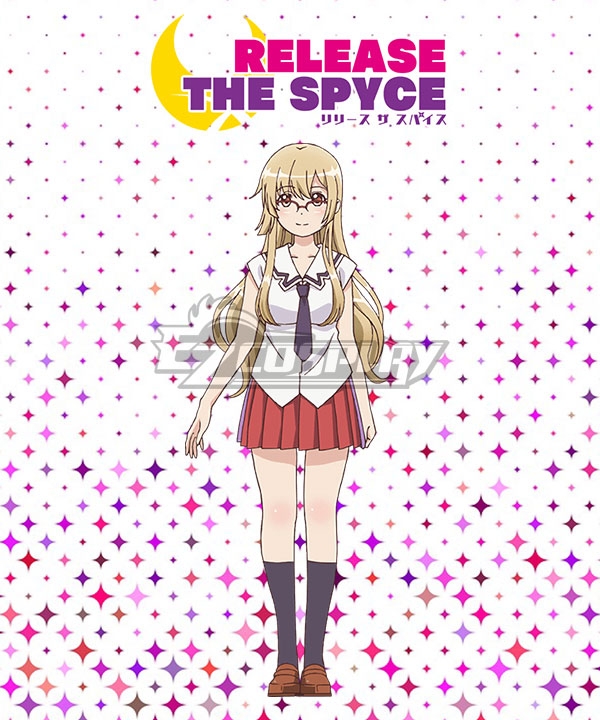 

RELEASE THE SPYCE Hatsume Aoba Summer School Uniform Cosplay Costume