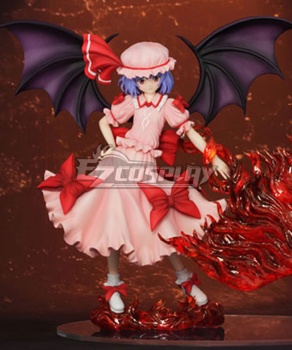 Touhou Project Vampire Remilia Scarlet Pink Cosplay Costume